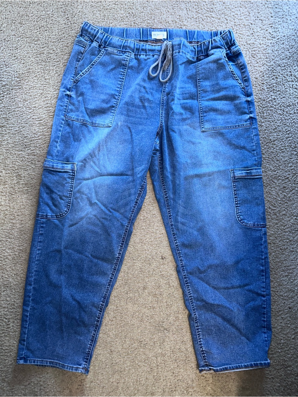 Maurices Blue Women's Denim Joggers